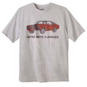 KingSize Men's Big & Tall Slogan Graphic T-Shirt Sz 3XL